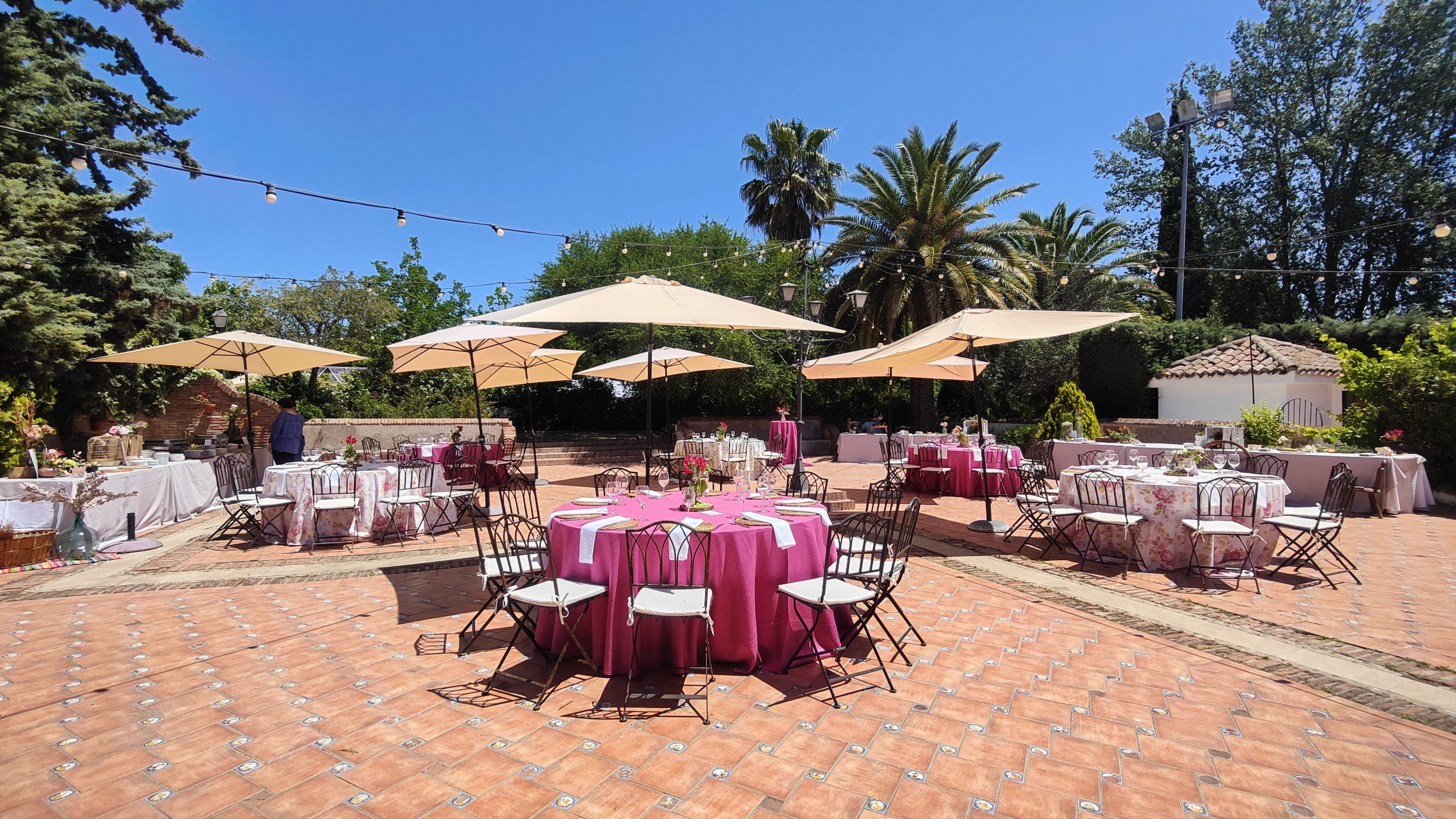 Mesas Patio Exterior